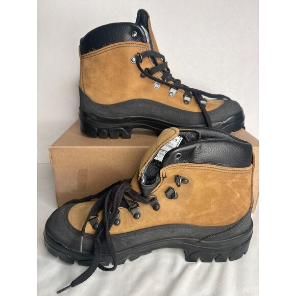 DANNER Combat Hiker Boots 43513X Brown Leather Men's Sz 9 USA Made NWOT - Picture 2 of 5